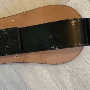 Gucci | Accessories | Gucci Mid Waist Black Belt With Gold 